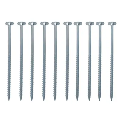 FastCap PowerHead Wood Screws with Flat Head - Self-Tapping Point - 2.5"" T20 Torx Drive Zinc Fi