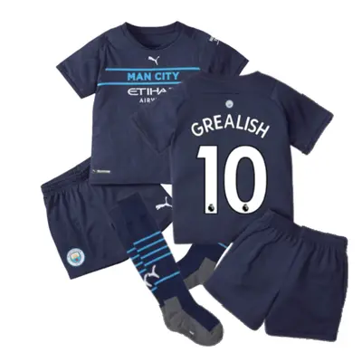 (2-3 Years) Man City 3rd Mini Kit (GREALISH 10)