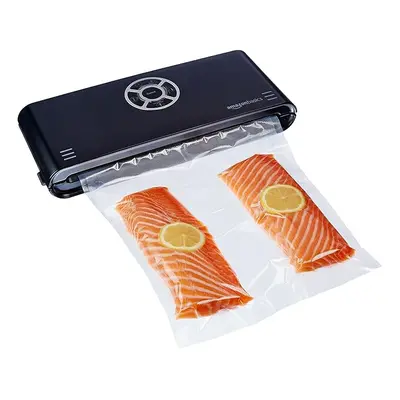 Amazon Basics Vacuum Sealer Machine for Sous Vide Cooking, 30cm Seam with Bags for Preserving Me