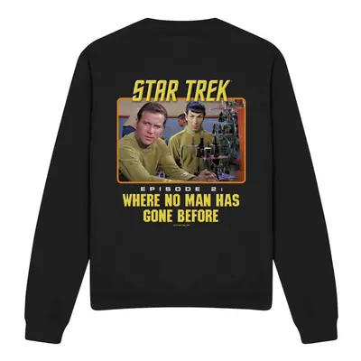 (L, Black) Star Trek Unisex Adult Episode Sweatshirt