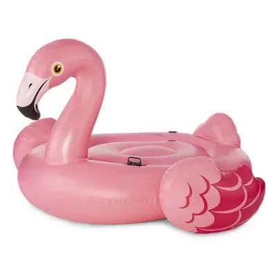 Intex x Inch Giant Inflatable Ride On Mega Flamingo Island Pool Float Relaxing Water Lounger wit