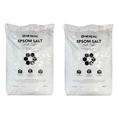 Hexeal Epsom Salt 50kg â x 25kg Bags of Food Grade Magnesium Sulphate