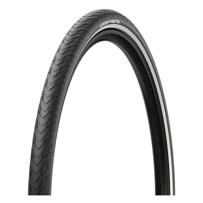 Michelin Protek Front or Rear City Bike Tire for Asphalt and Trails Tube Type Sealing Black Side