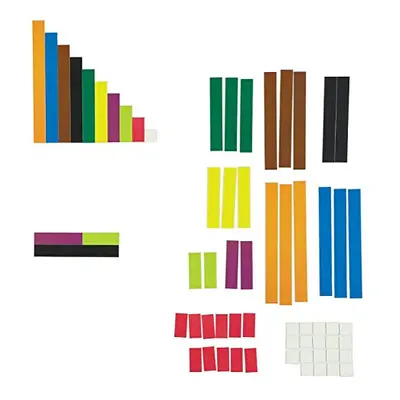 Learning Resources Magnetic Cuisenaire Rods Early Match Concepts Sch