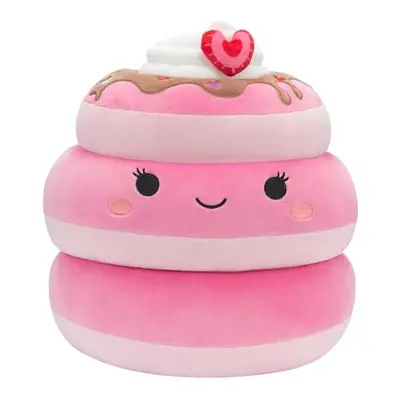 Squishmallows Original 12-Inch Shelly Pink Strawberry Pancakes - Official Jazwares Plush