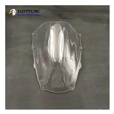 (Clear) RSV1000 Windshield Touring Windscreen Double Bubble for Aprilia