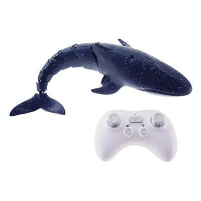 (Spray water blue 2) 2.4G Simulation Remote Control Animals with Lights Submarine Robots Spray W