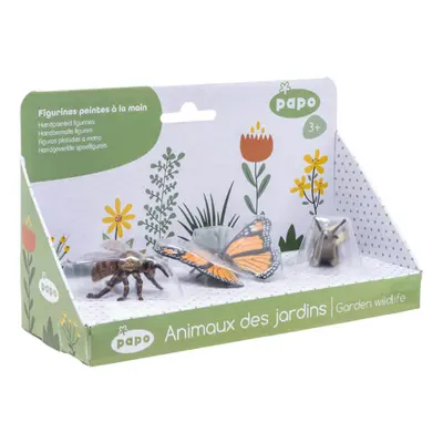 PAPO Wild Life in the Garden Insect Box #2 Toy Figure Set