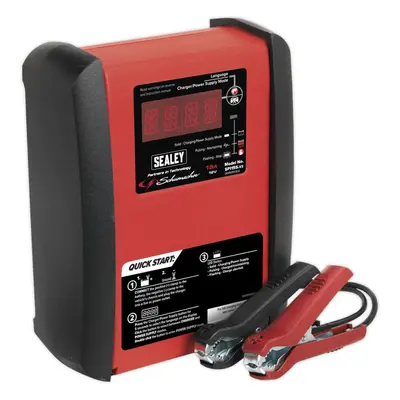 PREMIUM 15A 12V Intelligent Speed Charge Battery Charger - 230V Power Supply