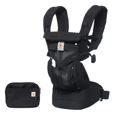 Ergobaby Baby Carrier Omni Cool Air Mesh, 4-Positions for Newborn to Toddler (0-3 yrs), Ergonomi