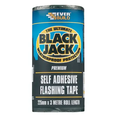 Everbuild Black Jack Flashing Trade Tape, Lead Look, mm x m