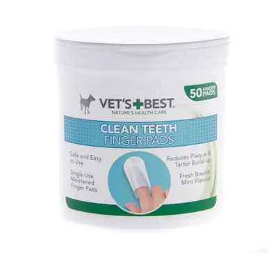 Vets Best Clean Teeth Finger Pads Pack