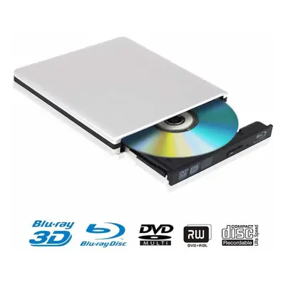 External Blu Ray DVD Drive Burner 4k Portable USB 3.0 CD DVD RW Player