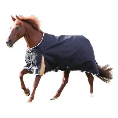 (7', Black) Highlander Plus 200g Horse Combo Turnout Rug