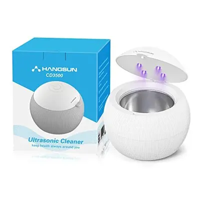 Hangsun Ultrasonic UV Cleaner Machine for Dentures, Aligner, Retainer, Whitening Trays, Mouthgua