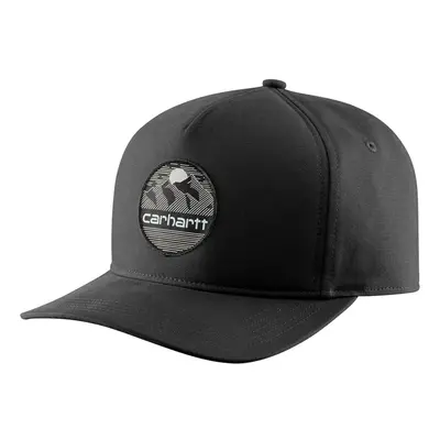 Carhartt Men's Canvas Mountain Patch Cap Black