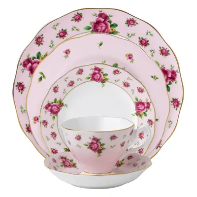 Royal Albert New Country Roses Pink 5-Piece Place Setting