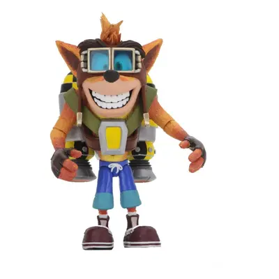 NECA - Crash Bandicoot 7"" Scale Action Figure ? Deluxe Crash with Jetpack