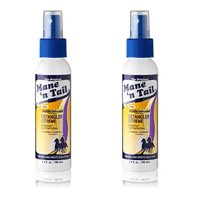 Mane 'n Tail: Extreme Detangler Pack Plus Maximum Curl Defining Biotin Infused Strengthening Spr