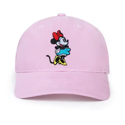 Disney Women's Standard Adult Baseball Cap Minnie Mouse Adjustable Da