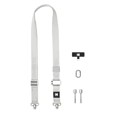 KODAK Multi-Purpose Camera Strap (Silver) - Quick-Detach System Light