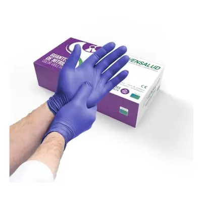 | Disposable NITRILE Gloves | Powder Free | Resistant | For Laboratories, Sanitary, Kitchen, Tat