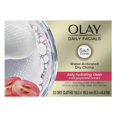 Olay 4-In-1 Daily Facial Cloths Normal Skin Count Packaging May V