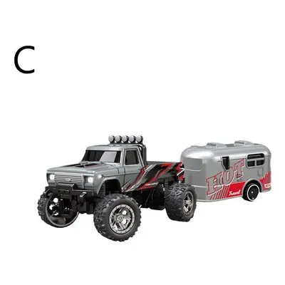 (Grey) 1/64 Variable Speed Racing Mini Remote Control Car Electric Four-wheel Drive Off-road Dri