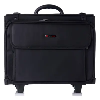 Alpine Swiss Rolling Laptop Briefcase Hard Side Catalog Case on Wheels