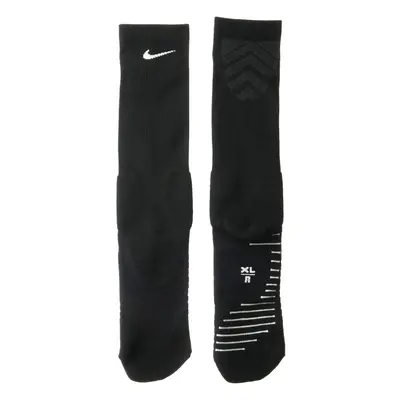 NIKE Unisex Vapor Crew Socks (1 Pair) Black/White X-Large