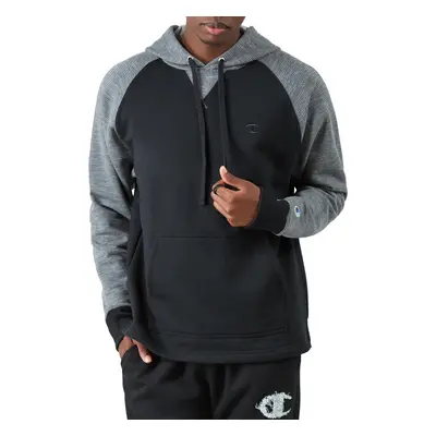 Champion Men's Hoodie Powerblend Fleece Striped Sweatshirt for Men (Reg. or Big & Tall)