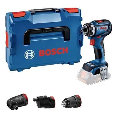 Bosch Professional 18V System Cordless Drill/Driver GSR 18V-90 FC (FlexiClick System, Hard Torqu