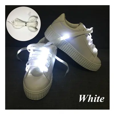 (White) NEW 2M led shoelaces light for christmas festival home party