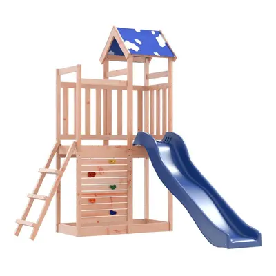 (solid douglas wood) vidaXL Outdoor Playset Garden Playhouse Kids Playground Solid Wood Douglas