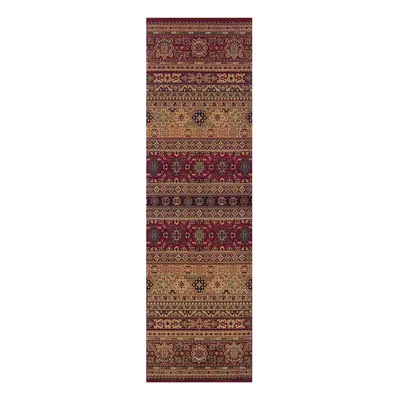 (KENDRA 135R Red, Runner : x cm) Luxury Traditional Rugs Small Extra Large Hallway Runners Round