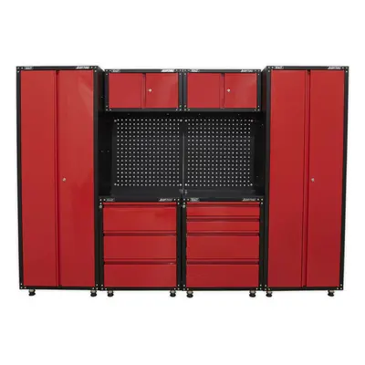 Premium 2.6m Modular Garage Storage System - Heavy Duty - Workshop Cabinets