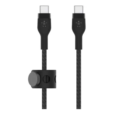 Belkin BoostCharge Pro Flex Braided USB Type C to C Cable (1M/3.3FT), USB-IF Certified Power Del