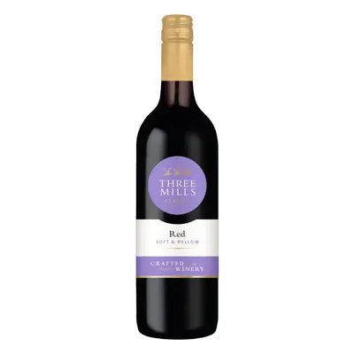 Three Mills Classic Red Wine - 6x75cl