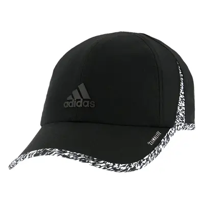 adidas Women's Superlite Relaxed Fit Performance Hat Black/White/3d P