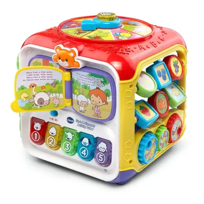 VTech Sort and Discover Activity Cube Red