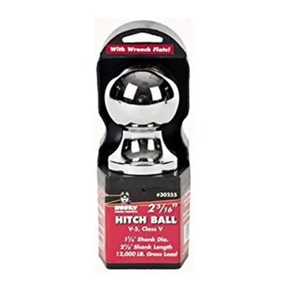 Husky 2-516 X X chrome Solid Steel Trailer Hitch Ball