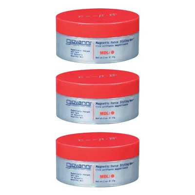 GIOVANNI Magnetic Force Styling Wax oz Firm Hold Conditions Shines Adds Fullness Volume Soothes 