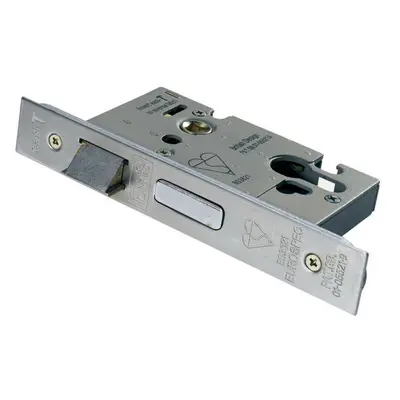 Euro Profile BS Double Cylinder Sashlock 64mm Depth Satin Stainless Steel