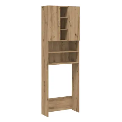 (artisan oak) vidaXL Washing Machine Cabinet Bathroom Laundry Room Cupboard Storage Rack