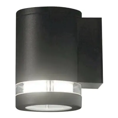 Outdoor IP44 Wall Light Graphite LED GX53 9W