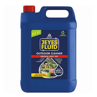 (5 Litre) Jeyes Fluid Strong Disinfectant Cleaner Home, Garden, Patio And Pathways