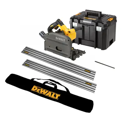 Dewalt DCS520NT 54v XR FLEXVOLT Cordless Plunge Saw - Bare Tool + Guide Rails