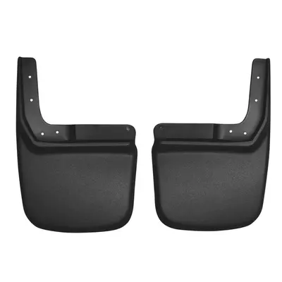 Husky Liners - Rear Mud Guards | - Jeep Wrangler JK w/ Standard Bumper - Black Pc.