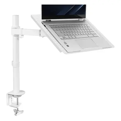 VIVO Single Laptop Notebook Desk Mount Stand Fully Adjustable Extension with Cclamp Fits up to i