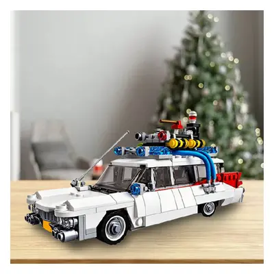 Desktop Building Block Model Car Ghostbusters Ecto-1 Educational Collectible Toy